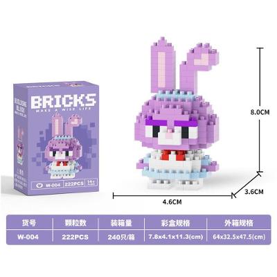 Blocos de Construção 2601 em Micropartículas Compatível com Estatuetas de Desenhos Animados OEM