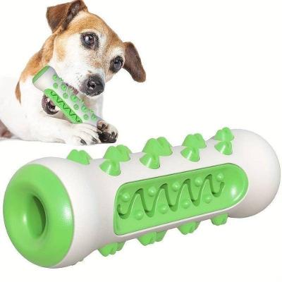 Brinquedo Pet Mordedor OEM Osso 3x1 para Cães Borracha Nylon Verde 15cm 1 Unidade