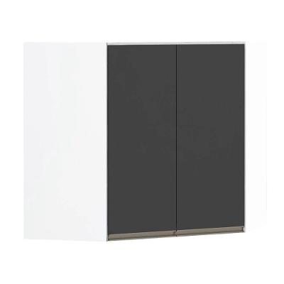 Armário Perola Canto Diagonal 2 Portas Luciane