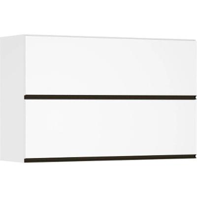 Armário Perola Basculante Duplo 120 Cm 2 Portas Luciane