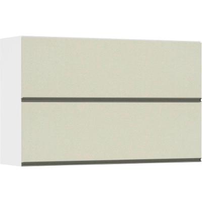 Armário Perola Basculante Duplo 120 Cm 2 Portas Luciane