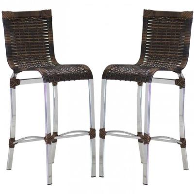 2 Banquetas Haiti Em Alumínio Balcão, Edícula E Cozinha Argila