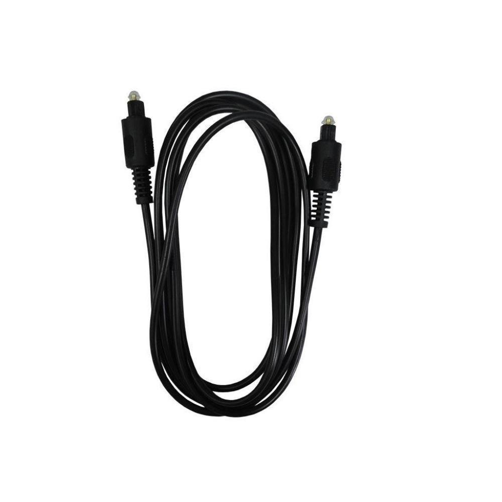 Cabo óptico áudio Digital Toslink 2 Metros 4mm Premium - 1