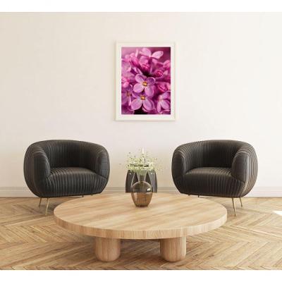 Quadro Decorativo Delicadeza em Flor Retangular 30 X 40 Branco