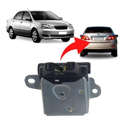 Fechadura Interna do porta-malas Elétrica F103 para Toyota Corolla 2002 a 2008 Universal Automotive
