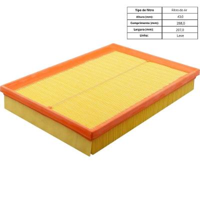 Filtro de Ar para Motor Modelo 9196120 para Veículos Linha Leve Turbo
