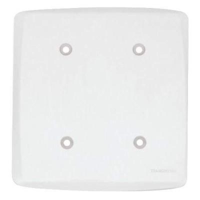 Espelho Cego 4x4 Lux2 com Placa Termoplástica Modular Branco Tramontina