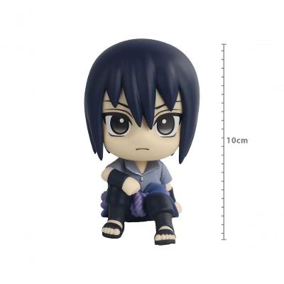 Figure de Coleção Megahouse Sasuke Uchiha Lookup 829871 Naruto Shippuden em PVC Preto