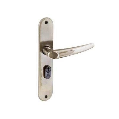 Fechadura Externa Mecânica Joy F-2600-46 de Embutir Acionamento por Chave para Porta de Madeira