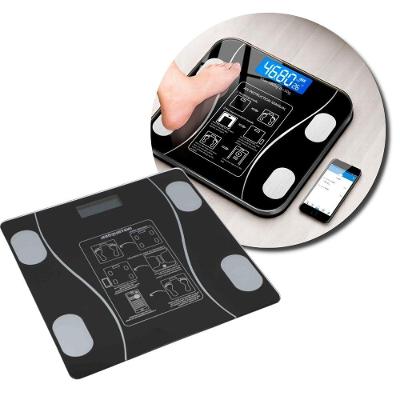 Balança Digital Corporal Fullcommerce Bioimpedância Aplicativo Bluetooth para Análise de Saúde