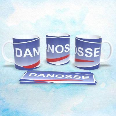 Caneca de Porcelana Decorada Divertidas Estampa 19 325ML para Bebidas Quentes Outras Marcas