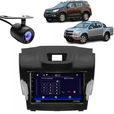 Central Multimídia Automotiva Android Auto GM S10 7 Touch Screen Bluetooth Wi-Fi USB com Câmera