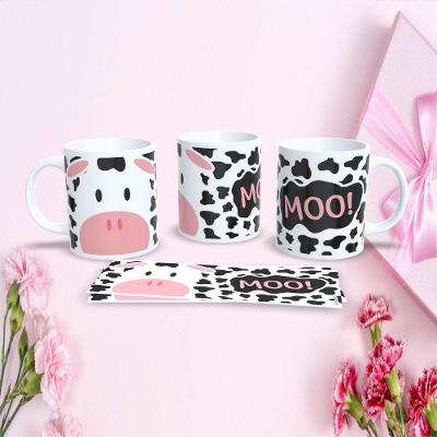 Caneca de Porcelana 325ML Mães Estampa 73 Apta micro-ondas e lava-louças Branco Outras Marcas