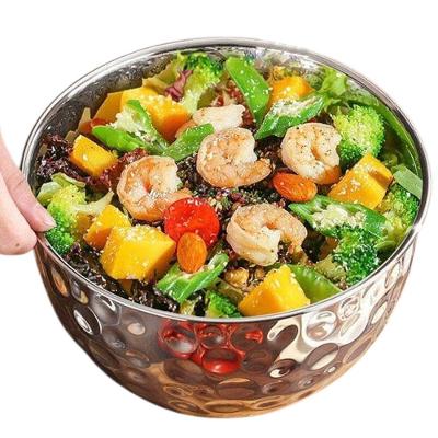 Tigela BSL3881-2 em Inox 3 e 5 l Versátil para Cozinha e Mesa Prata Ideal Importados