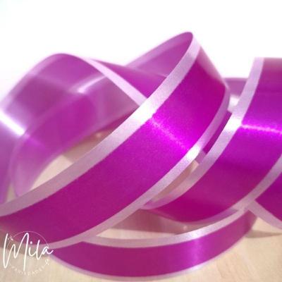 Fita Decorada para Laço Polietileno 32mm X 10 Metros 3d Pink 1 Rolo OEM