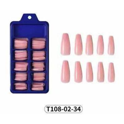 Kit Unhas Postiças Bailarina para Alongamento 200 Unidades Rosa OEM