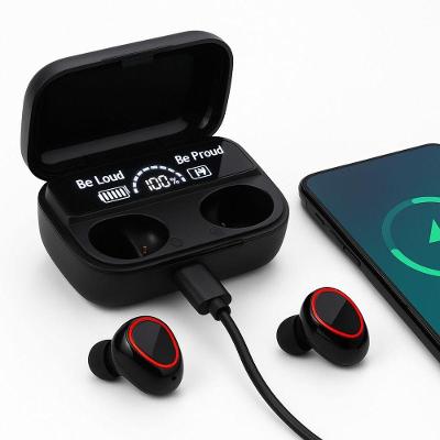 Fone de Ouvido Tws M10 V5.1 Antirruído com Estojo Powerbank e Tela LED com Indicador de Carga