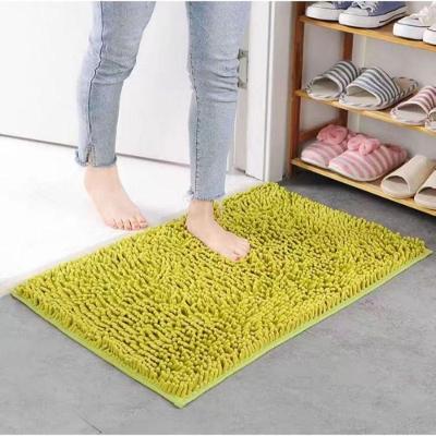Kit 2 Tapete Soft Antiderrapante Poliéster Poliuretano Borracha 60cm X 40cm Verde OEM