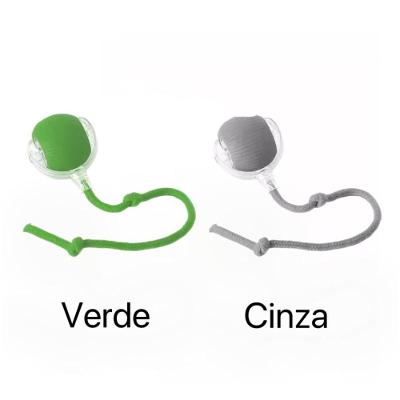 Brinquedo para Gatos OEM Bola de Rolamento Automática Cauda Falsa Recarregável verde+cinza 1 Unidade