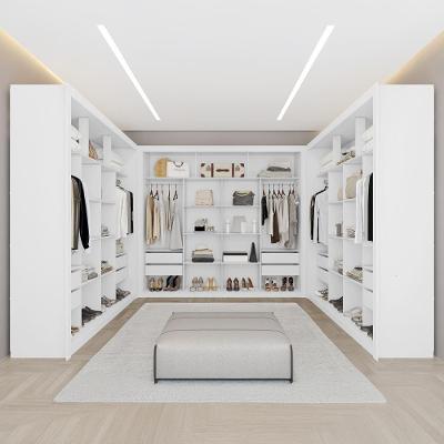 Guarda Roupa Closet Triplo Nt6060 Mdf Branco Amoudi Móveis Branco