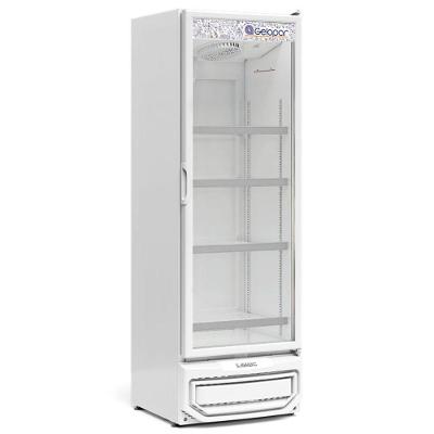 Expositor Vertical 1 Porta De Vidro Gcvr45 Branco 220V Gelopar