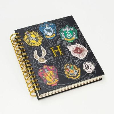 Planner Permanente Imaginarium Imãs Hp Hogwarts com Ímãs Temáticos, Cartela de Adesivos e Mini Case