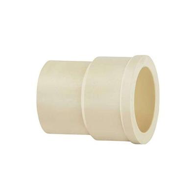Luva de Transição CPVC-PVC Soldável CPVC Luva F-F DN 22 X 25MM para Água Quente e Fria