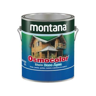 Stain Base Água para Madeira Osmocolor Acetinado Proteção UV Transparente Baixo Odor Montana