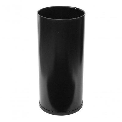 Porta guarda-chuva Esmaltado Abs U4 em Chapa de Aço 1020 e Plástico ABS com Bandeja Interna Preto