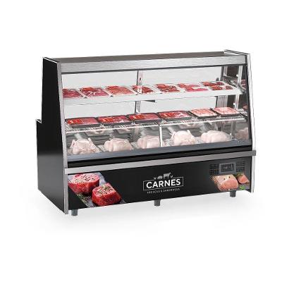 Balcão De Frios E Avícola Grta200 2mt Preto Gelopar 220V