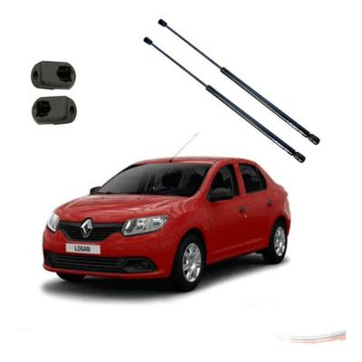 Par Amortecedores de Capô Logan G2 Após 2013 Compatível com Renault Veicular Mola a Gás Amortex