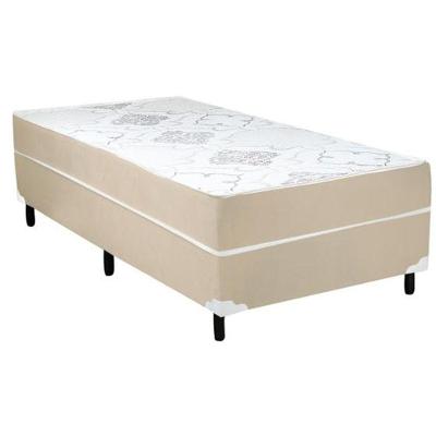 Cama Box Solteiro Conjugada Ortopédica Preta