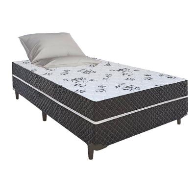 Cama Box Solteiro Conjugada Ortopédica 88x188x39