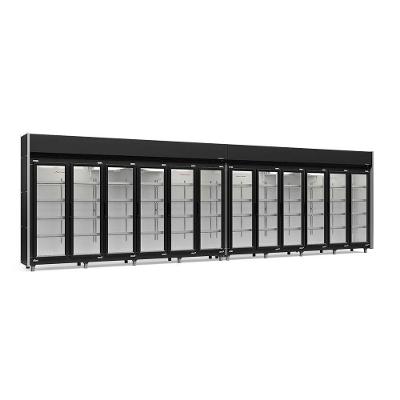 Expositor 12 Portas Preto Geas12p 4 Prateleiras 220V Gelopar