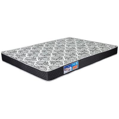 Colchão Casal Cristalflex Bromélia Espuma D26 Preto Branco