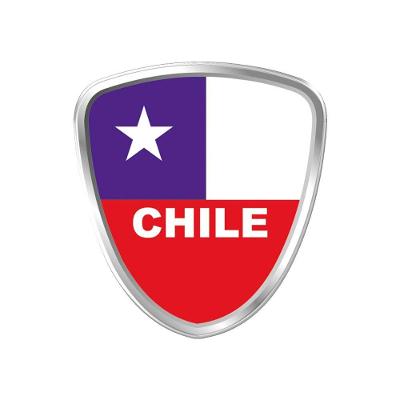 Adesivo Decorativo Em Relevo Fácil Aplicação Chile Cor Branco
