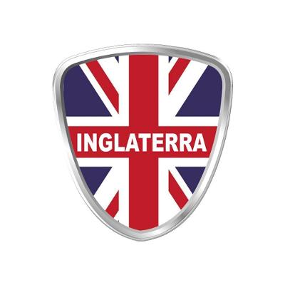 Adesivo Decorativo Em Relevo Fácil Aplicação Inglaterra Cor Branco