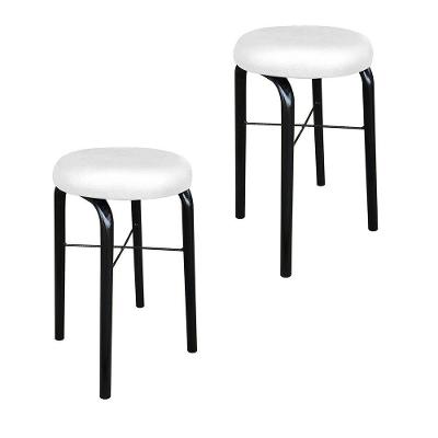 Kit 02 Banquetas Baixa Manu Corino Branco