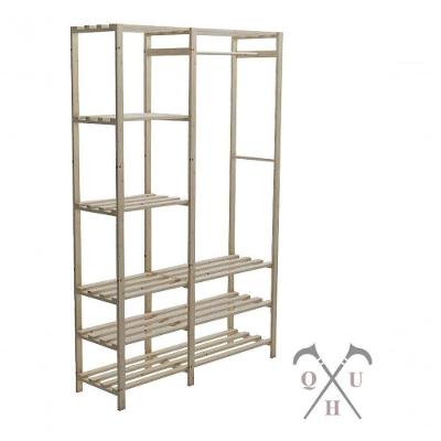 Expositor Arara Madeira Pinus 8 Prateleira Decorativas 