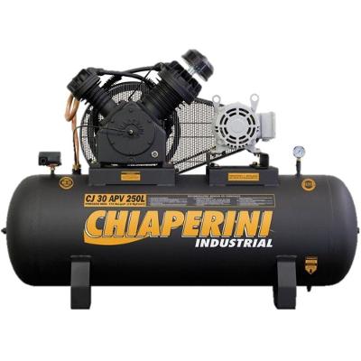 Compressor Chiaperini Cj 30 Apv 250 Litros 175 Libras 7.5 Cv Trifásico