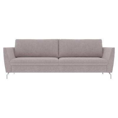 Sofá Decorativo 230cm Olívia Suede Rosê Gran Belo