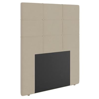 Cabeceira Cama Box Solteiro 90cm Esmeralda Corano Bege