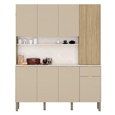 Armário De Cozinha Slow 8 Portas E 1 Gaveta Freijo-vanilla-riscatto