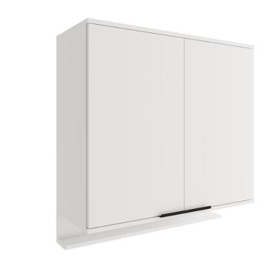 Armário Aéreo Miami 2 Portas Porta Temperos Carraro Branco
