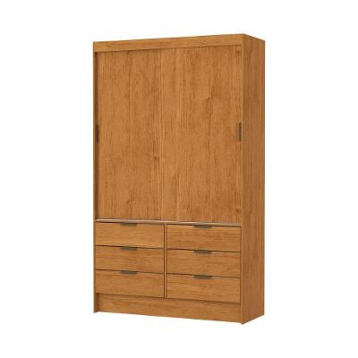 Guarda Roupa Sevilha 2 Portas De Correr Sem Espelho Carioca Moveis Cinamomo