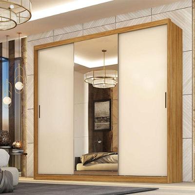 Guarda Roupa Casal Ambiente Dalila 32415 Cinamon Touch Off White Flex - Demóbile