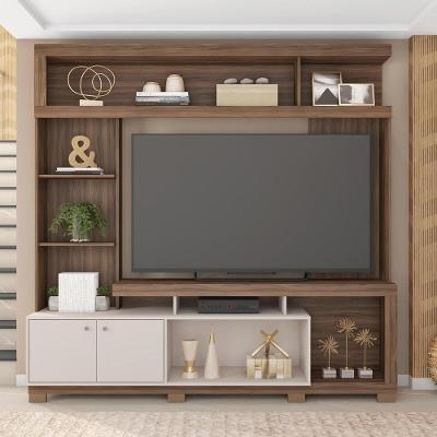 Estante Tv 70 Pol 210cm Sala De Estar Mirel C01 - D'rossi Nogueira-off White