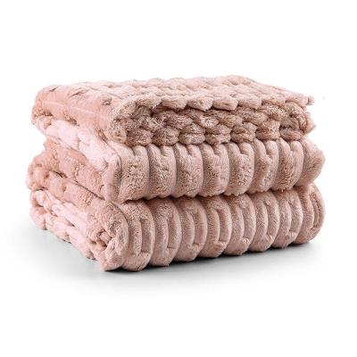 Cobertor Polar Ultrasoft Queen 01 Peça 100% Poliéster - Blush