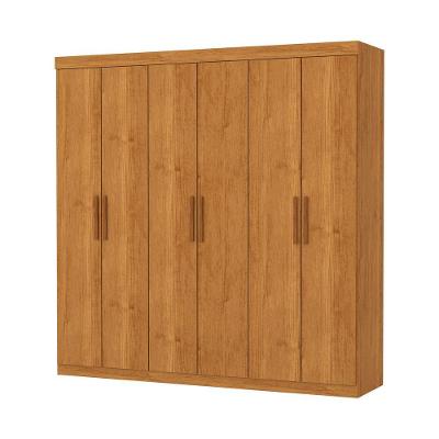 Guarda Roupa Casal Recife 6 Portas 2 Gavetas Sem Espelho Carioca Moveis Cinamomo