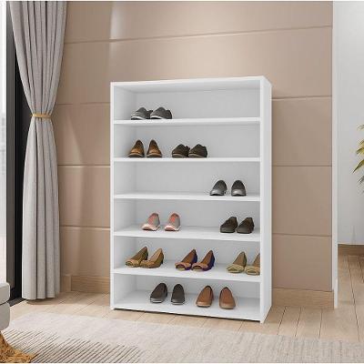 Sapateira Vertical 18 Pares 72cm Closet Organizador Melice Branco A01 - D'rossi